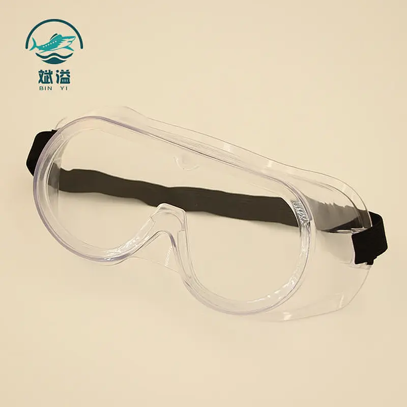 Adjustable protective safety goggles